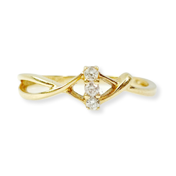 Anillo 3 Brillantes