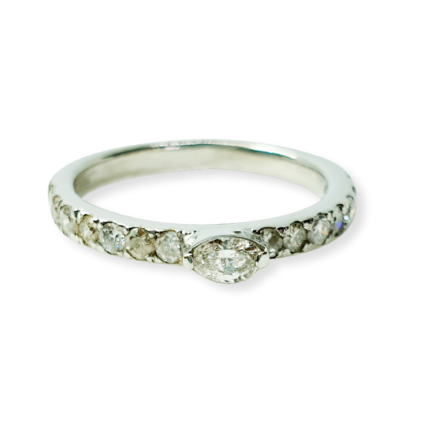 Anillo Diamante Fancy