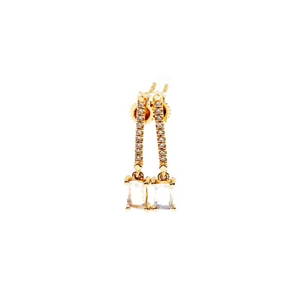 Aretes Cuarzo  Místico