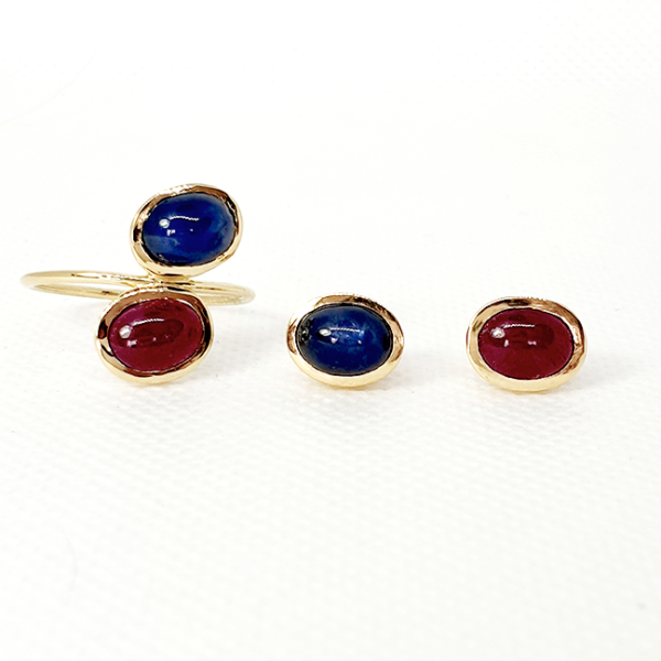 Juego Anillo y Aretes