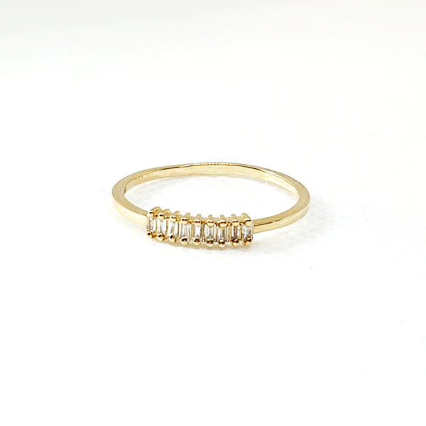 Anillo Cintillo Diamantes