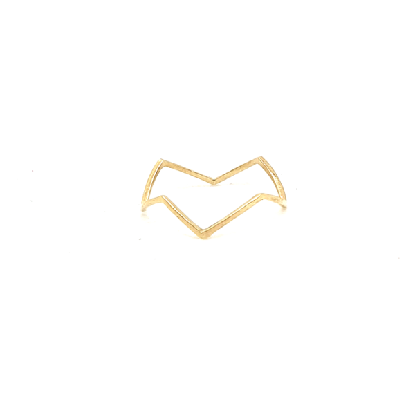 anillo Zig Zag