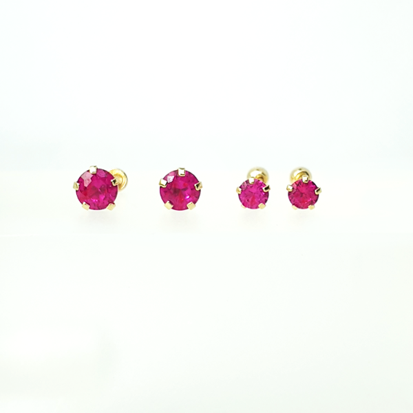 Aretes Rodolita