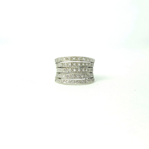 Anillo Cintillos de Diamantes
