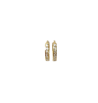 Aretes tipo Huggies