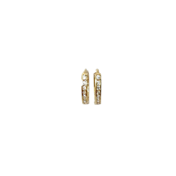 Aretes tipo Huggies